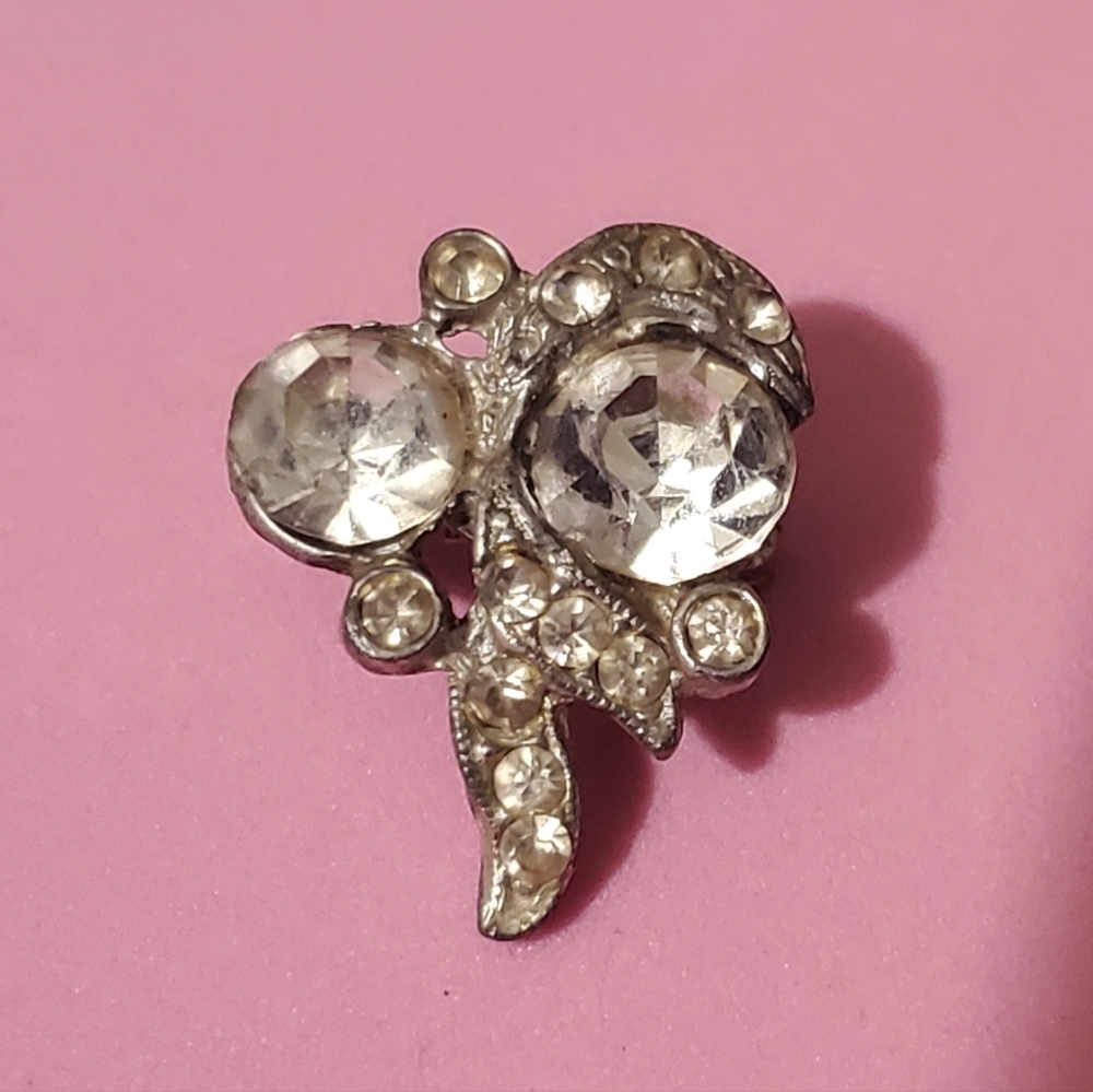 Vintage American Jewelry Co. Rhinestone Pin Brooch